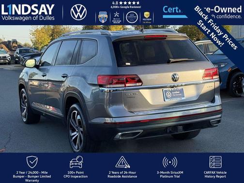 2022 Volkswagen Atlas 3.6L SEL