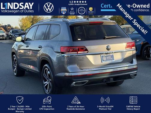 2022 Volkswagen Atlas 3.6L SEL