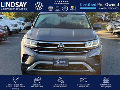 2022 Volkswagen Atlas 3.6L SEL