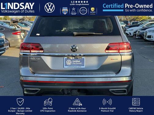 2022 Volkswagen Atlas 3.6L SEL