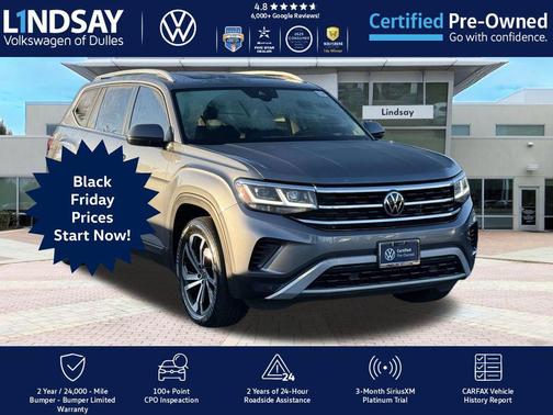 2022 Volkswagen Atlas 3.6L SEL