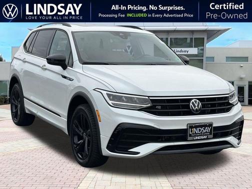 Opal White Pearl 2024 Volkswagen Tiguan 2.0T SE R-Line Black 4MOTION