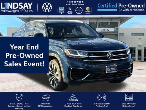 2022 Volkswagen Atlas Cross Sport 3.6L V6 SEL Premium R-Line