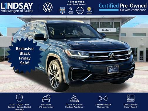 2022 Volkswagen Atlas Cross Sport 3.6L V6 SEL Premium R-Line