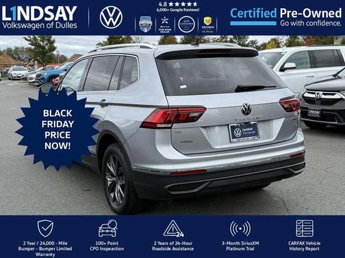 2022 Volkswagen Tiguan 2.0T SE 4MOTION