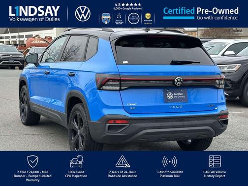 2025 Volkswagen Taos 1.5T SE Black