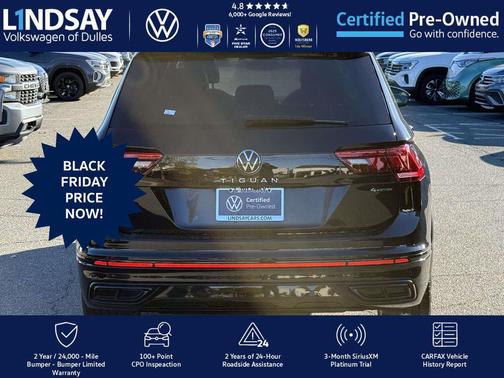 2023 Volkswagen Tiguan 2.0T SE R-Line Black 4MOTION