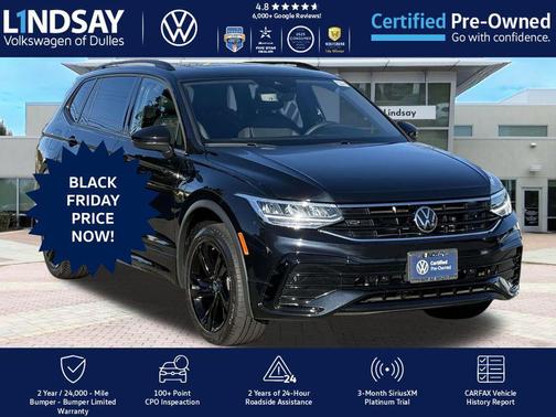 2023 Volkswagen Tiguan 2.0T SE R-Line Black 4MOTION