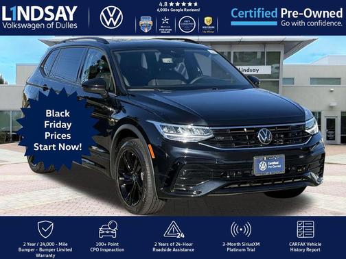 2023 Volkswagen Tiguan 2.0T SE R-Line Black 4MOTION