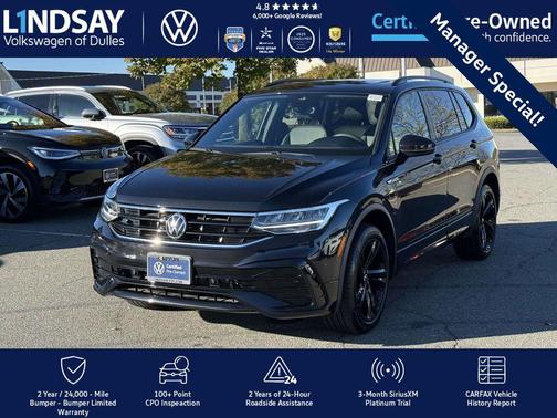 2023 Volkswagen Tiguan 2.0T SE R-Line Black 4MOTION