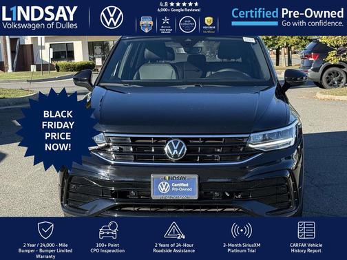 2023 Volkswagen Tiguan 2.0T SE R-Line Black 4MOTION