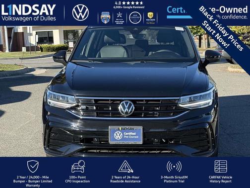2023 Volkswagen Tiguan 2.0T SE R-Line Black 4MOTION