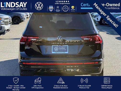 2023 Volkswagen Tiguan 2.0T SE R-Line Black 4MOTION