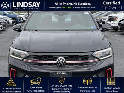 Deep Black Pearl 2023 Volkswagen Jetta GLI 2.0T Autobahn