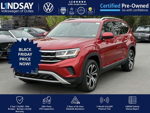 2022 Volkswagen Atlas 2.0T SEL