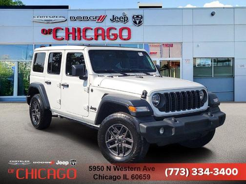 Bright White Clearcoat 2025 Jeep Wrangler Sport
