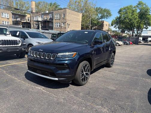 Fathom Blue Pearlcoat 2024 Jeep Compass Limited