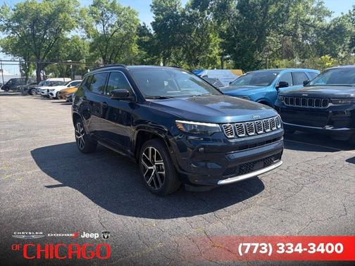 Fathom Blue Pearlcoat 2024 Jeep Compass Limited