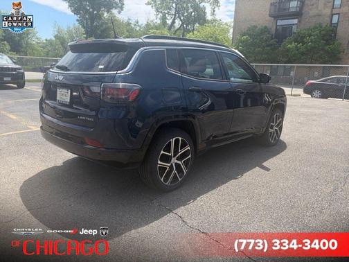 Fathom Blue Pearlcoat 2024 Jeep Compass Limited