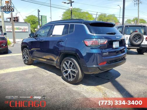 Fathom Blue Pearlcoat 2024 Jeep Compass Limited