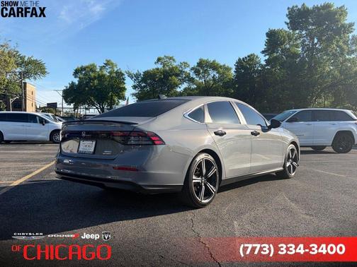 Urban Gray Pearl 2023 Honda Accord Hybrid Sport