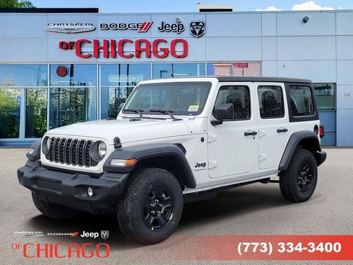 Bright White Clearcoat 2026 Jeep Wrangler Sport
