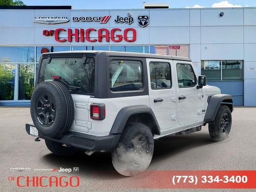 Bright White Clearcoat 2026 Jeep Wrangler Sport