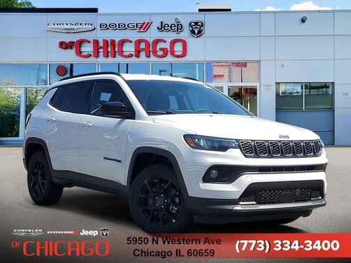Bright White Clearcoat 2026 Jeep Compass Latitude