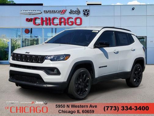 Bright White Clearcoat 2026 Jeep Compass Latitude