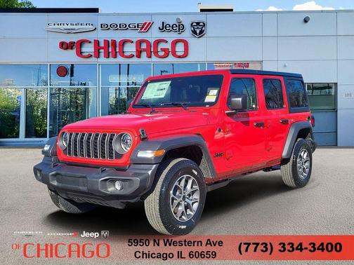 Firecracker Red Clearcoat 2026 Jeep Wrangler Sport