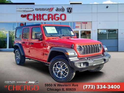 Firecracker Red Clearcoat 2026 Jeep Wrangler Sport