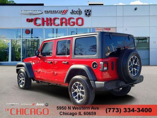 Firecracker Red Clearcoat 2026 Jeep Wrangler Sport