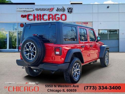 Firecracker Red Clearcoat 2026 Jeep Wrangler Sport