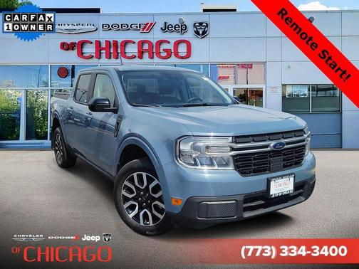 Azure Gray Metallic 2024 Ford Maverick Lariat