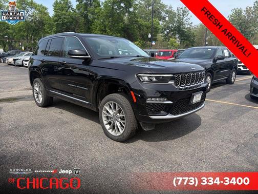 Diamond Black 2022 Jeep Grand Cherokee 4xe Summit