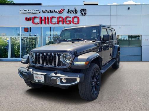 Granite Crystal Clearcoat Metallic 2025 Jeep Wrangler 4xe Sahara