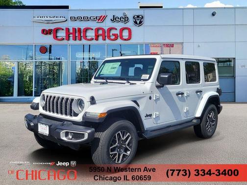 Bright White Clearcoat 2026 Jeep Wrangler Sahara
