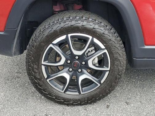 Red 2025 Jeep Compass Trailhawk
