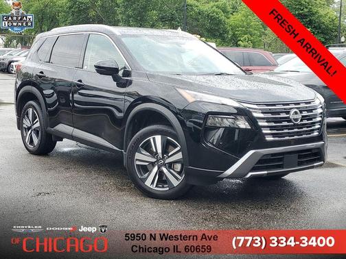Super Black 2025 Nissan Rogue SL