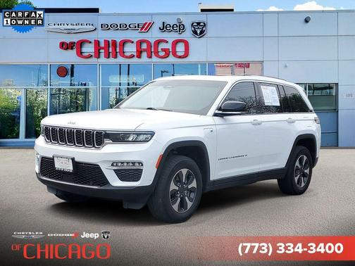 Bright White Clearcoat 2022 Jeep Grand Cherokee 4xe Base