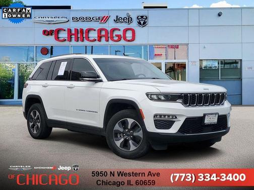 Bright White Clearcoat 2022 Jeep Grand Cherokee 4xe Base