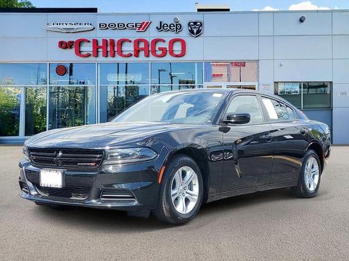 Pitch Black Clearcoat 2023 Dodge Charger SXT