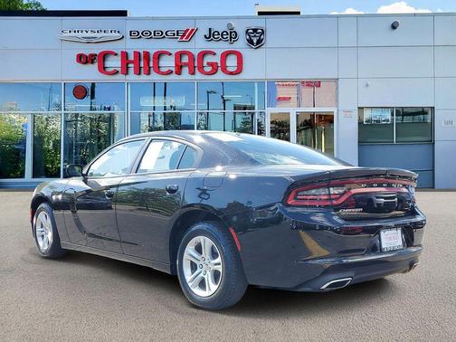 Pitch Black Clearcoat 2023 Dodge Charger SXT