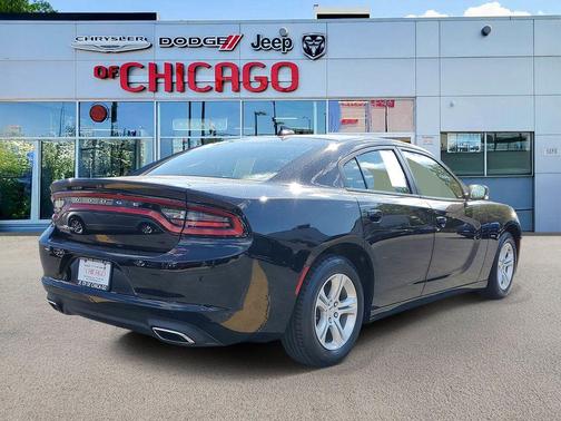 Pitch Black Clearcoat 2023 Dodge Charger SXT