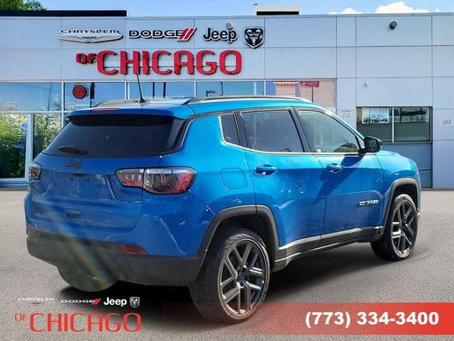 Hydro Blue Pearlcoat 2026 Jeep Compass Latitude