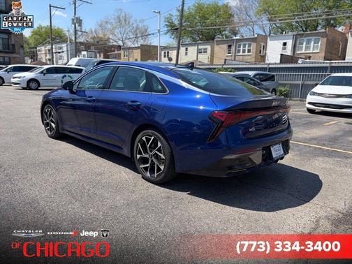 Blue 2025 Kia K5 EX
