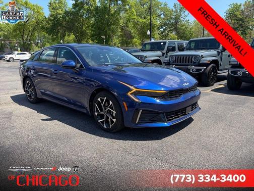 Blue 2025 Kia K5 EX