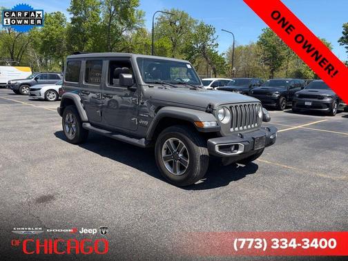 Sting Gray Clearcoat 2021 Jeep Wrangler Unlimited Sahara