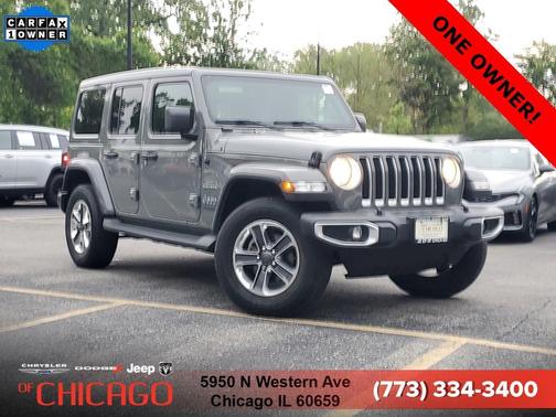 Sting Gray Clearcoat 2021 Jeep Wrangler Unlimited Sahara
