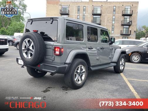 Sting Gray Clearcoat 2021 Jeep Wrangler Unlimited Sahara